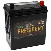 Аккумулятор ECO PRESIDENT 6СТ-42 (44B19L) о.п. [д187ш127в225/350]   [B19]