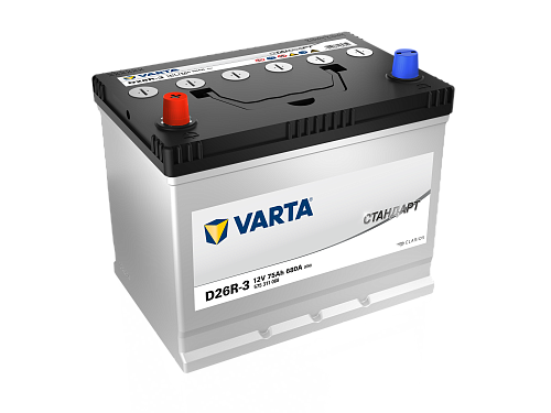 Аккумулятор VARTA Стандарт 6СТ-75.1 (575 311 068) яп.ст/бортик