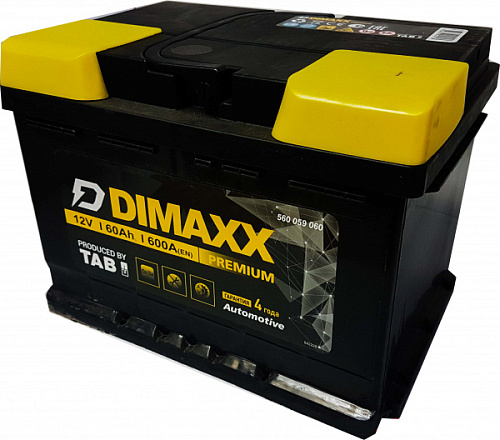 Аккумулятор DIMAXX  6СТ-  60 оп низк. необслуживаемый [д242ш175в175/600]   [LB2]