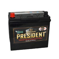 Аккумулятор ECO PRESIDENT 6СТ-50 (60B24R) п.п.  [д234ш127в225/430]   [B24]