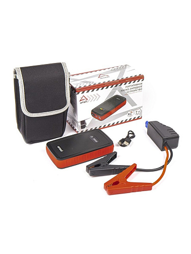 Портативное пусковое (зарядное) устройство Pro-10, 10000 мАч, 800А, с компрессором ARNEZI R7990237