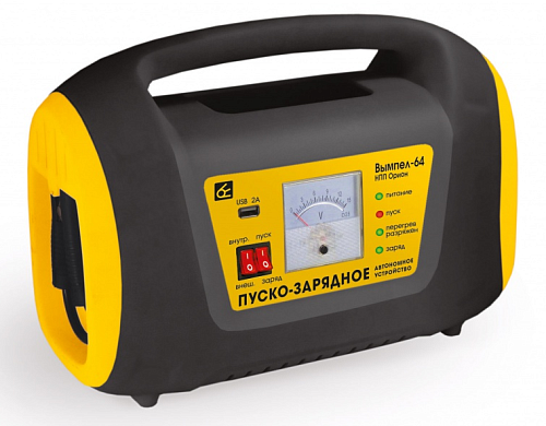 Зарядное устройство Вымпел-64 (автомном,пуско-заряд. 165А/6А 12В, автом)