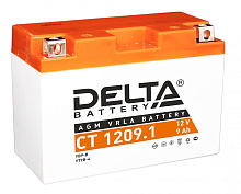 Аккумулятор DELTA СТ-1209.1  зал п.п. (YB9B-BS)  [д151ш71в107/115]                               