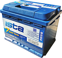Аккумулятор ИСТА 7 Series 6СТ- 60 (о.п.) [д242ш175в190/570]                                 