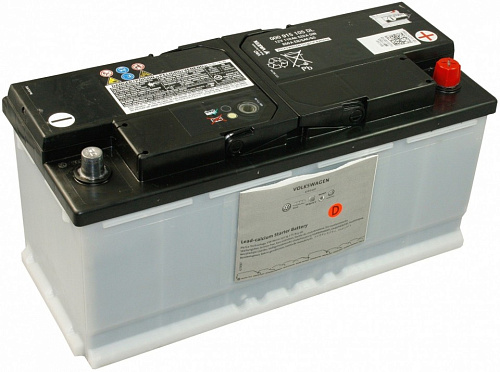 /Аккумулятор VAG Standart 110 а/ч Обратная R+ EN 850A 393x175x190