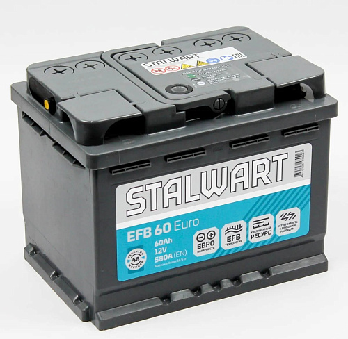 /Аккумулятор STALWART EFB 6СТ-60.1
