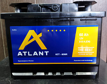 Аккумулятор ATLANT 6СТ- 60 NR (о.п.) [д242ш175в190/510]   [L2]