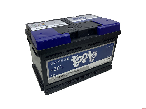 Аккум. батарея TOPLA Top 75Ah+R 118072 TT75 57510 SMF