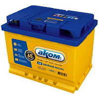 Аккумулятор АКОМ EFB 6СТ-65 N (п.п.) [д242ш175в190/650]  [L2]