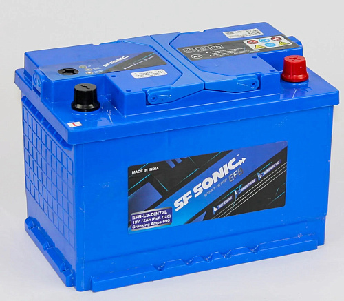 Аккумулятор SF SONIC 6СТ-72.0 низкий