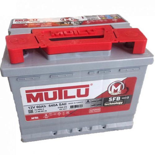 Аккумулятор Mutlu SERIE 2  6CT-  60 (о.п.) (L2.60.051.A) необслуживаемый [д242ш175в190/510]   [L2]