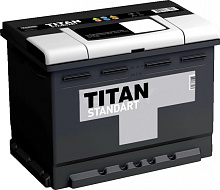 Аккумулятор Титан Standart 6СТ-60 п.п  [д242ш175в190/480]
