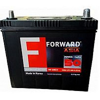 Аккумулятор FORWARD Asia MF  (60B24R) 50 (п.п.)  [д238ш129в225/480]   [B24]