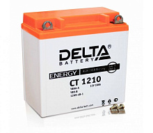 Аккумулятор DELTA СТ-1210 зал. п.п. (YB9-B) [д137ш77в138/100]