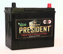 Аккумулятор ECO PRESIDENT 6СТ-50 (60B24L) о.п.  [д234ш127в225/430]   [B24]