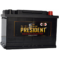 Аккумулятор SUPER PRESIDENT 6СТ- 85 (58515)  низ. о.п. [д315ш174в175/750]   [L4]   
