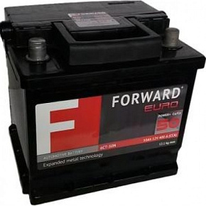 Аккумулятор FORWARD 6СТ- 50N (п.п.) [д207ш175в190/400]   [L1]